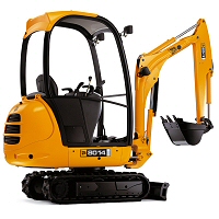 Koparka JCB 8014 filtry
